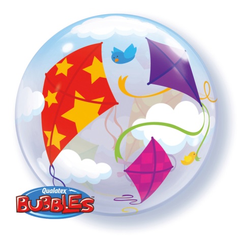 Bubble Kites in Flight