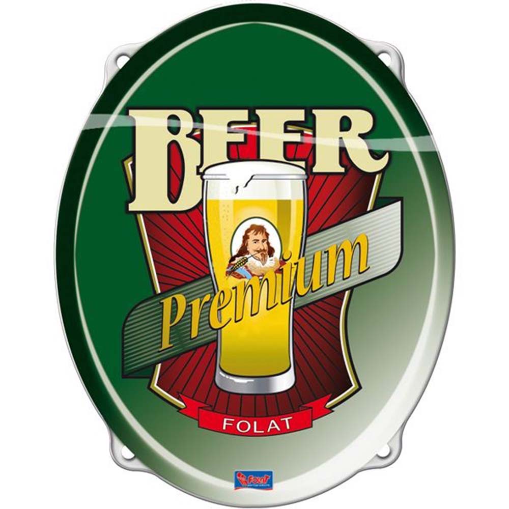 Dekoschild Premium Beer 33 x 47 cm