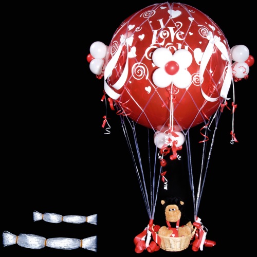 Ballonnetz für Helumballons