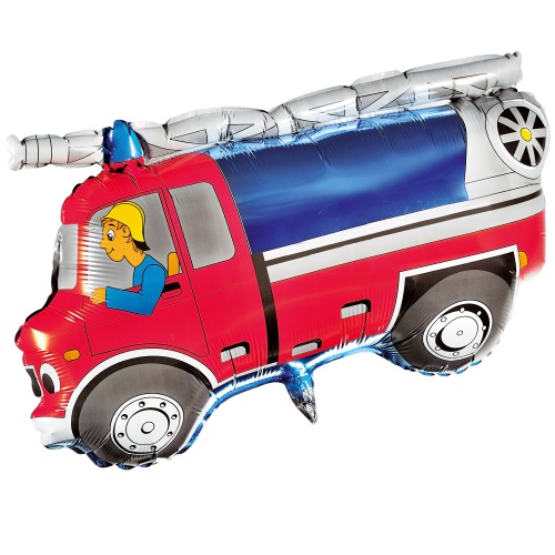 Folienfigur Feuerwehrauto