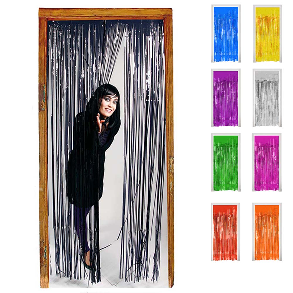 Türvorhang Lametta verschiedene Farben 2 x 1 m