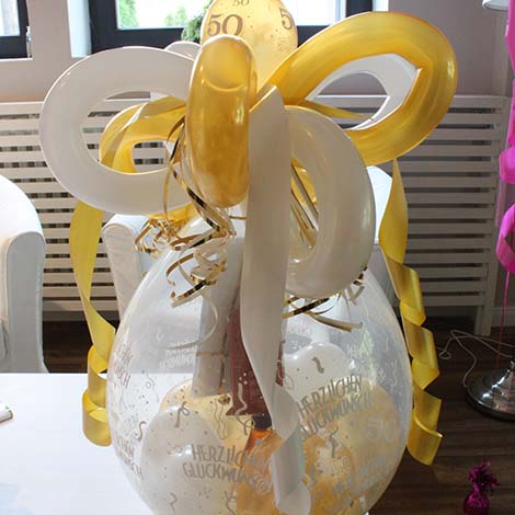 Verpackungsballon 50 gelb