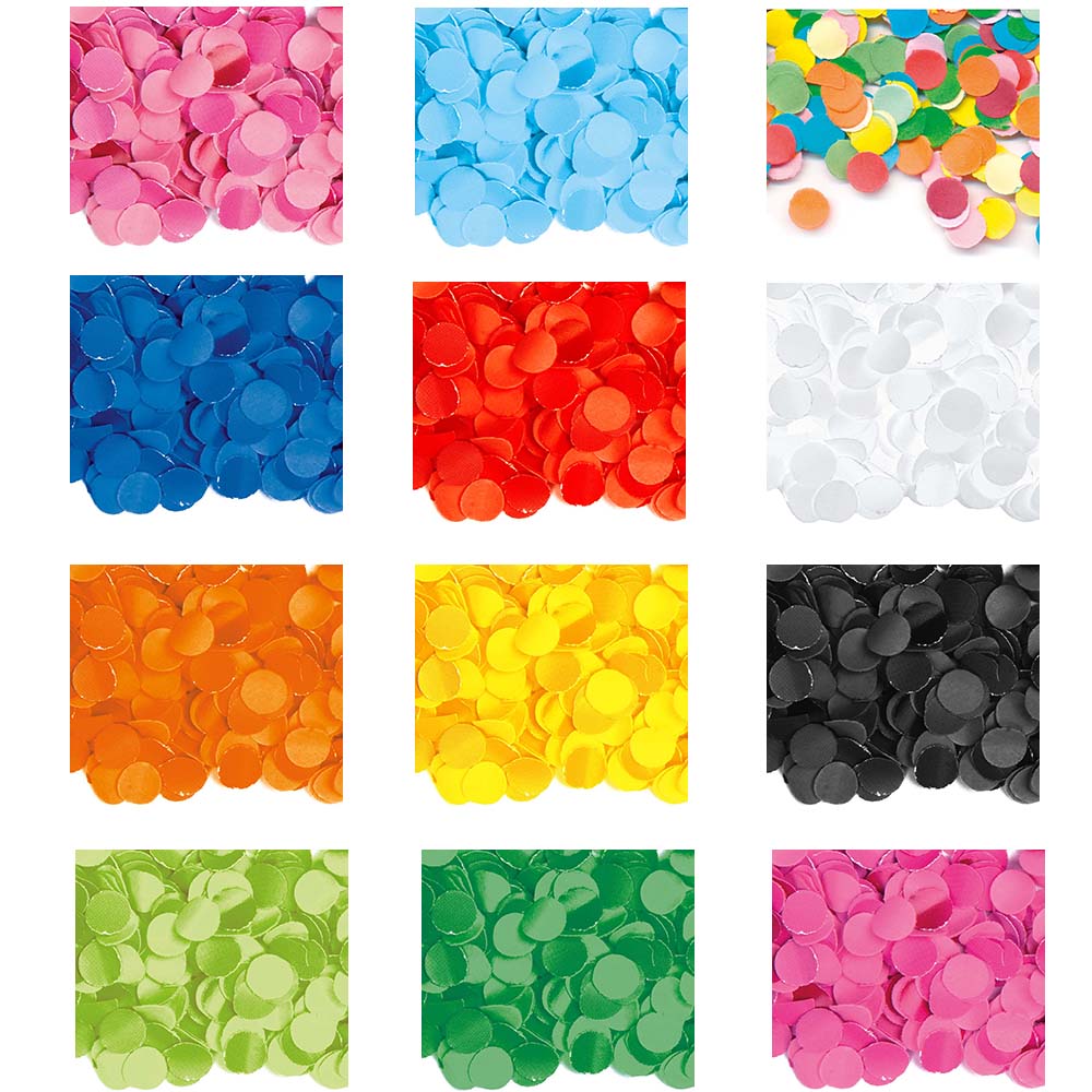 Papier Konfetti verschiedene Farben 1 kg