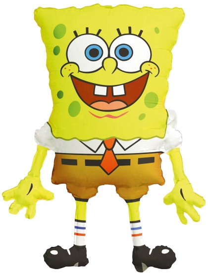 1 Folienfigur Sponge Bob 78 cm