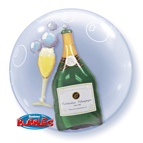 Double-Bubble Bubbles Champagne