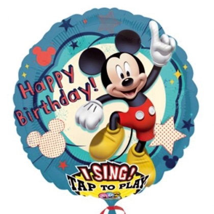 Singender Folienballon Mickey Mouse