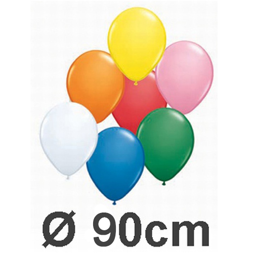 1 Rundballon von Qualatex in Pastellfarben 90cm-Copy