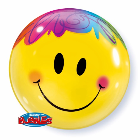 Bubble Bright Smile Face