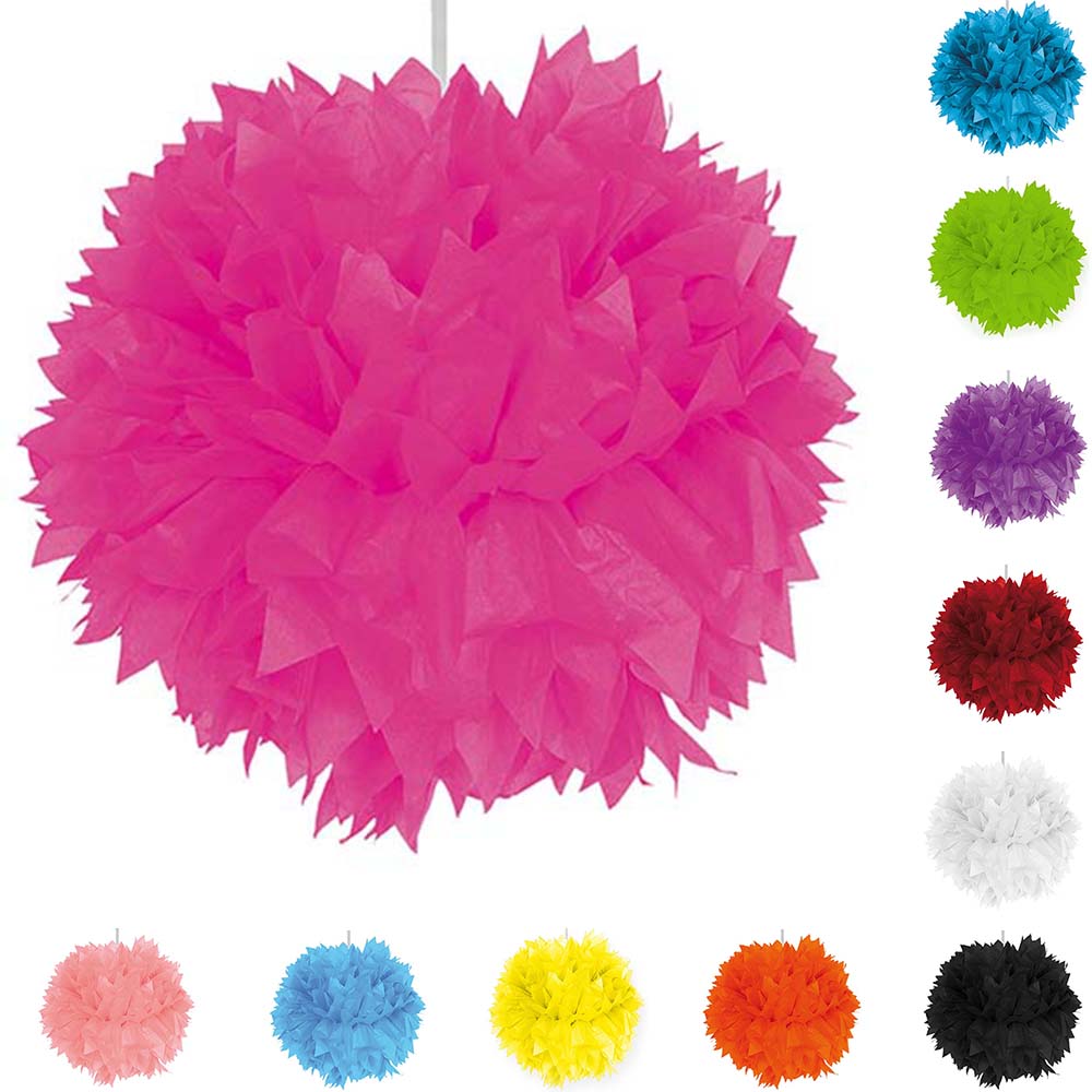 Pompom verschiedene Farben 30cm