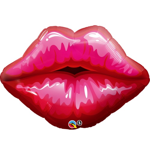 Folienballon Kissy Lips